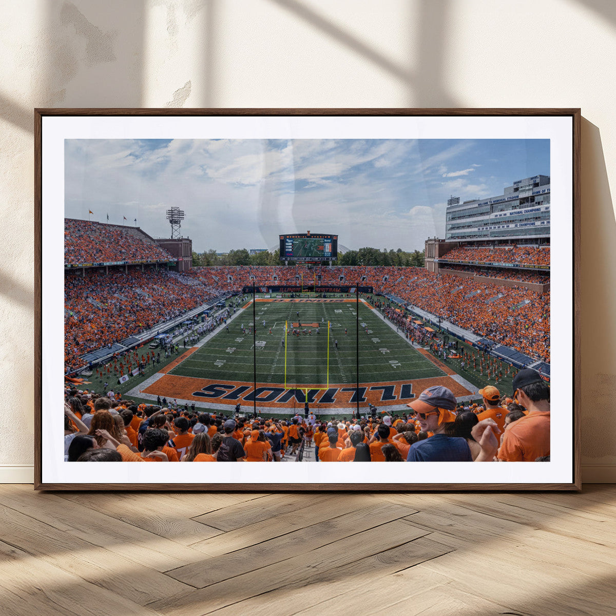 University of Illinois Fighting Illini Football Team Print