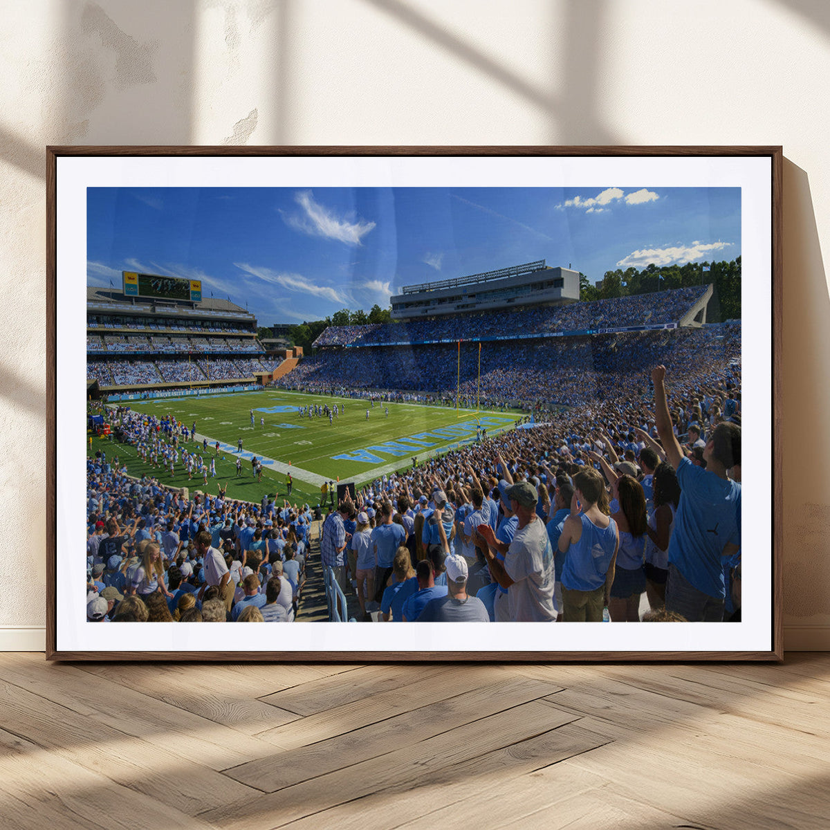 University of North Carolina Tar Heels Team Canvas Print -