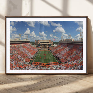 Oklahoma State Cowboys Football Team Print - Stillwater
