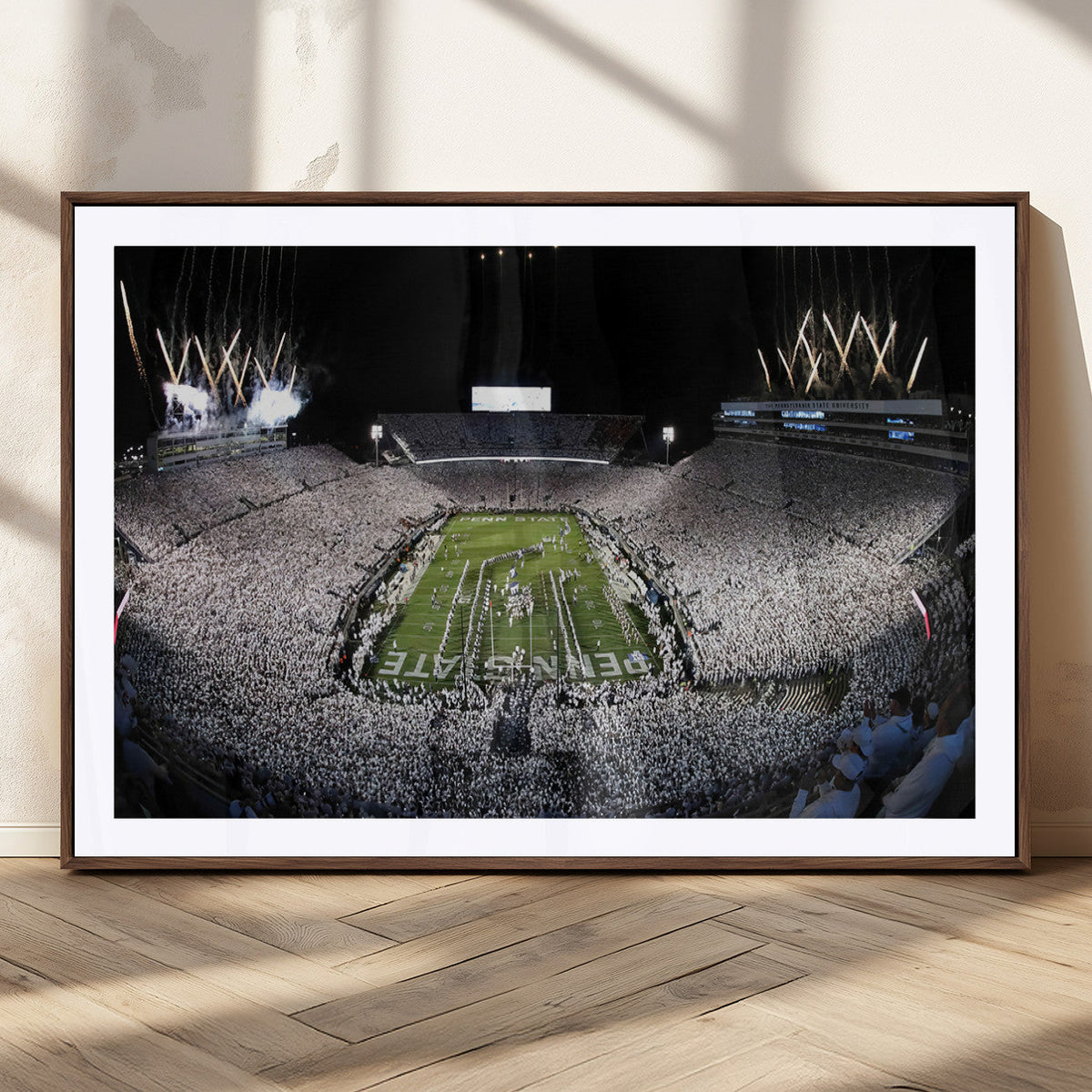 Penn State Beaver Stadium Canvas Wall Art - Nittany Lions