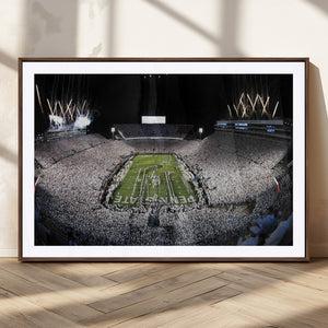 Penn State Beaver Stadium Canvas Wall Art - Nittany Lions