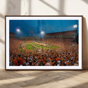 Clemson University Tigers Football Team Print - Clemson