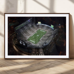 Michigan State Spartans Football Team Print - East Lansing