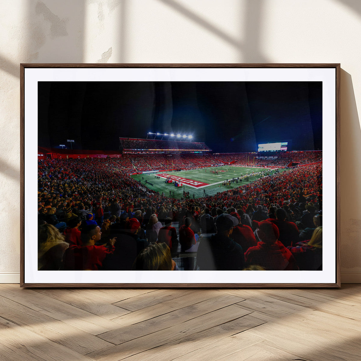 Rutgers Scarlet Knights Football Team Print - SHI Stadium,