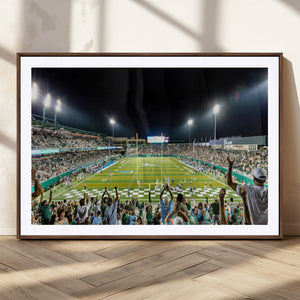 The Tulane University Green Wave Football Team Print - New