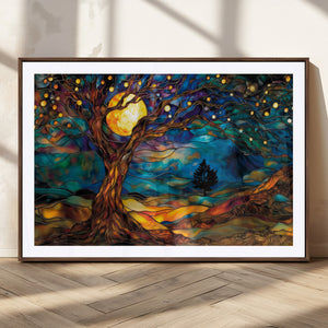 Tree of Life Wall Art - Yggdrasil Tree of Life Canvas Print