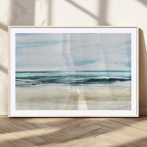 Ocean Abstract Wall Art Canvas Print