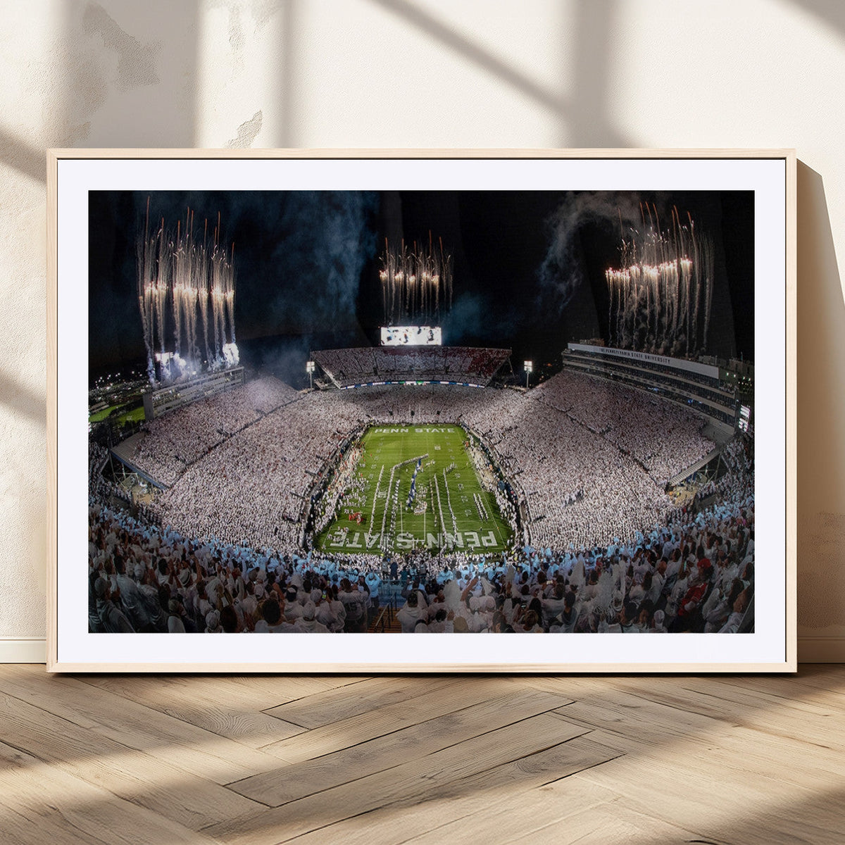 Penn Stadium Football Wall Art Canvas Print, Pennsylvania
