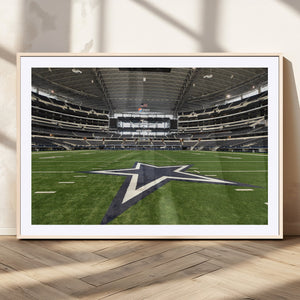 Dallas Cowboys Football Team Print - Arlington AT&T Stadium