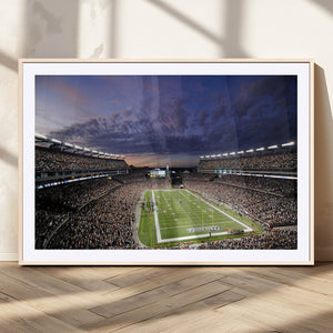 New England Patriots Football Team Print - Foxborough