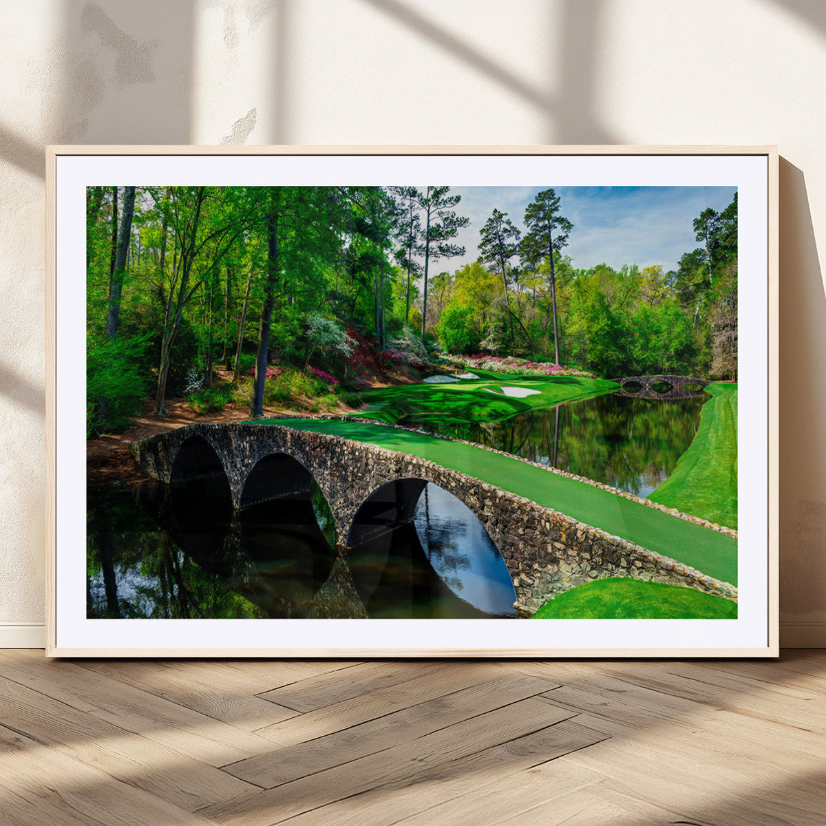 Augusta National Golf Club Wall Art - Panoramic Bridge &