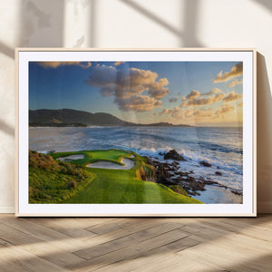 Pebble Beach Golf Links Wall Art Canvas Print – Iconic