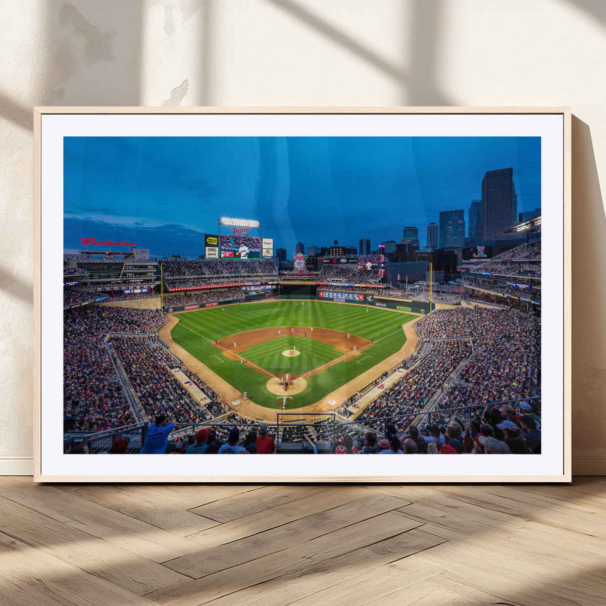 Target Field Stadium Wall Art Canvas Print – Minnesota Twins