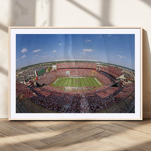 William Brice Stadium Wall Art Canvas Print – Stadium Crowd