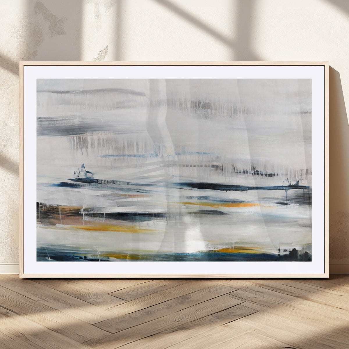 Soft Color Abstract Canvas Print