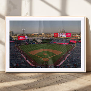 Los Angeles Angels Baseball Canvas Print - Anaheim Angel