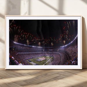 New York Giants Football Team Print - East Rutherford
