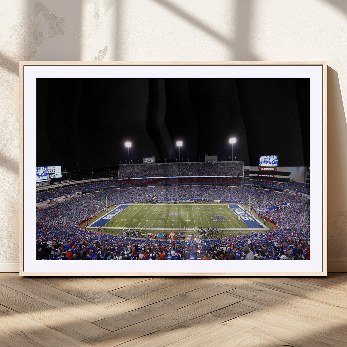 Buffalo Bills Wall Art - Buffalo Bills Stadium Canvas Print,