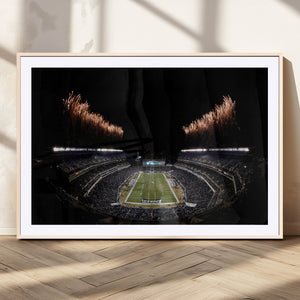 Eagles Field Stadium Wall Art | Philadelphia Eagles Football