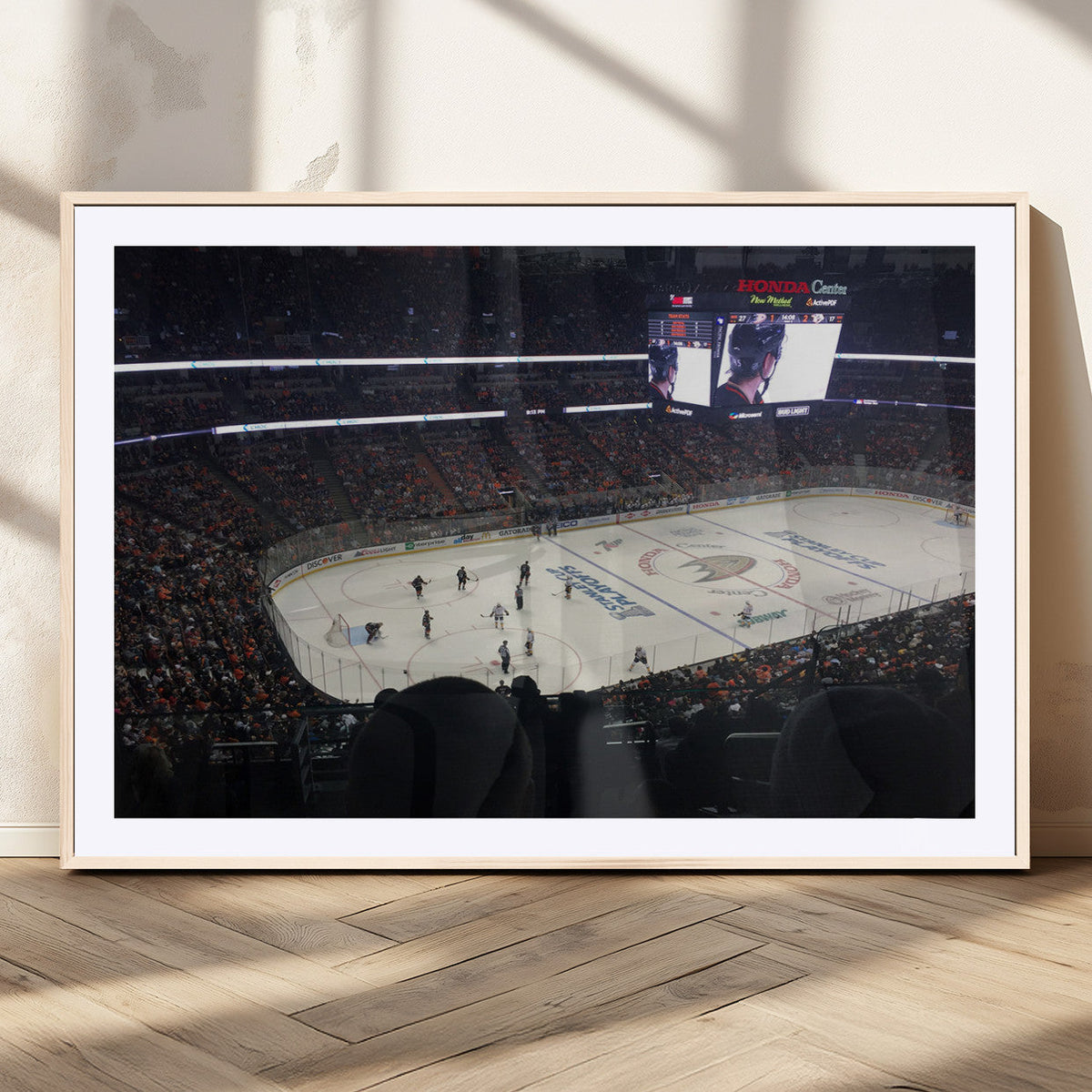 Honda Center California Anaheim Ducks Hockey Stadium Wall