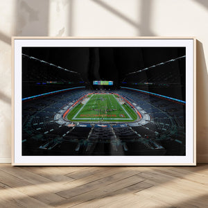 Denver Broncos Football Team Print Canvas- Denver Empower