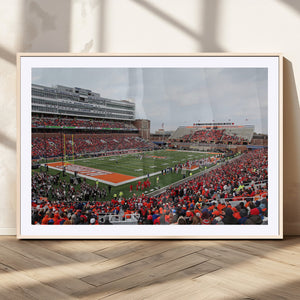 University of Illinois Fighting Illini Football Team Print -