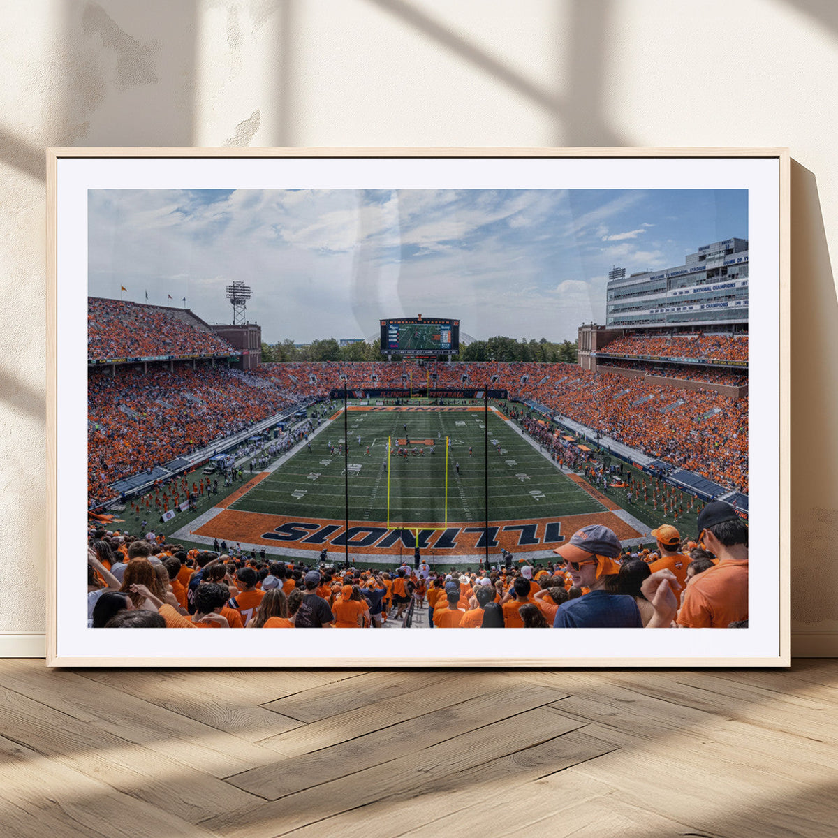 University of Illinois Fighting Illini Football Team Print