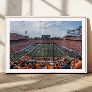 University of Illinois Fighting Illini Football Team Print