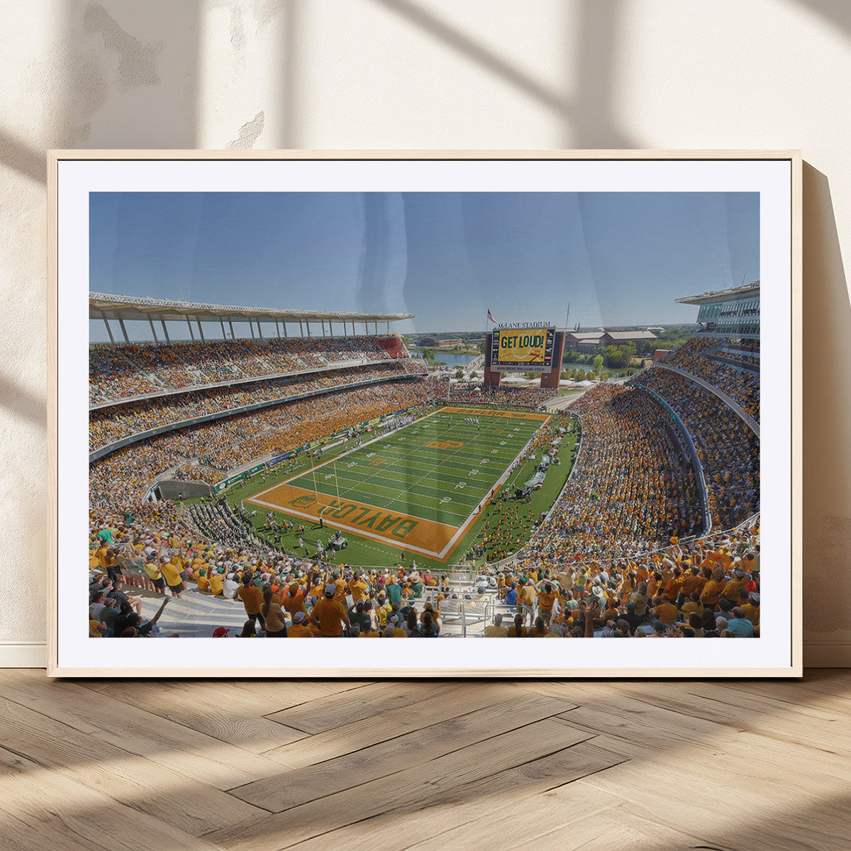 Baylor University Bears Football Team Print - Waco McLane