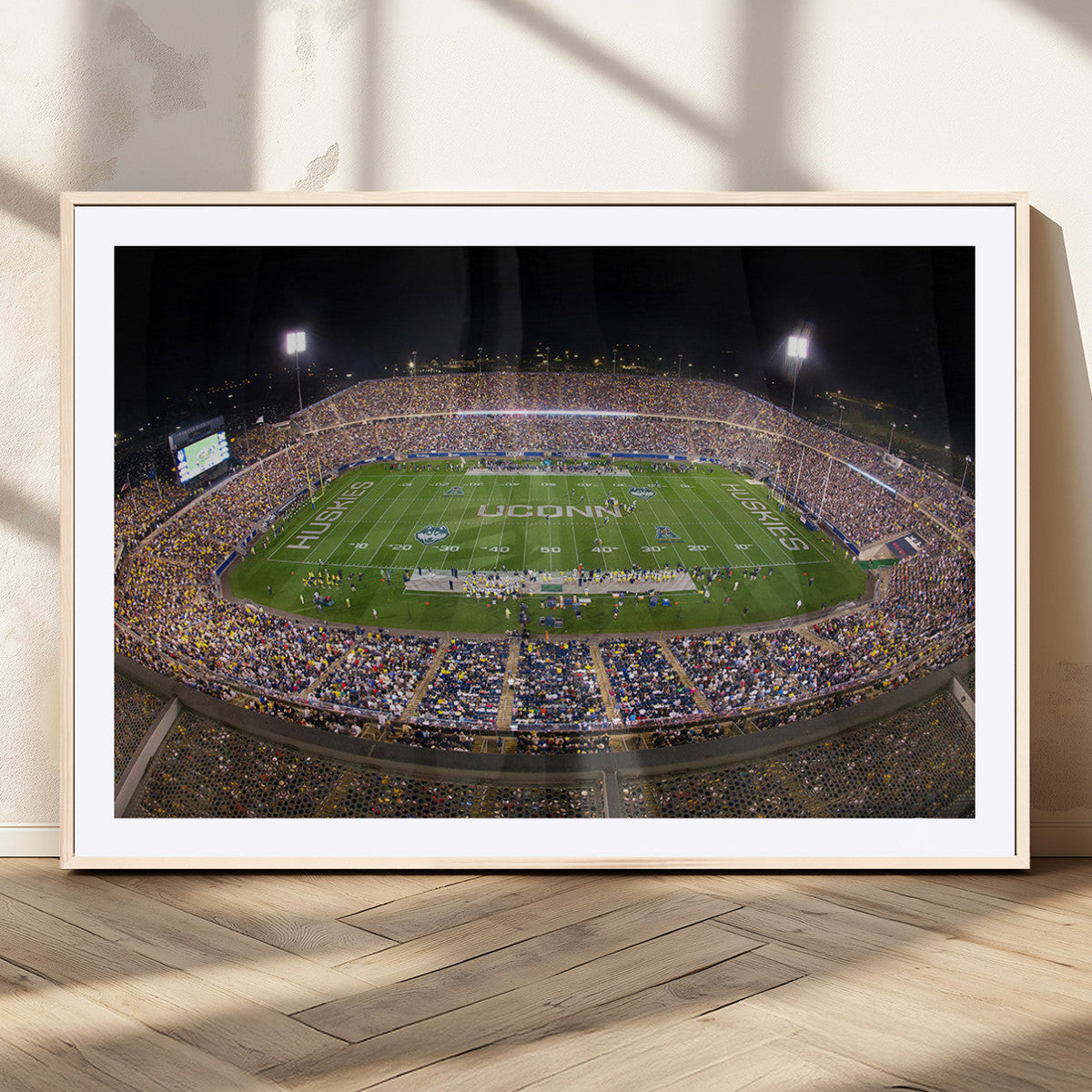 The University of Connecticut UCONN Huskies Football Team