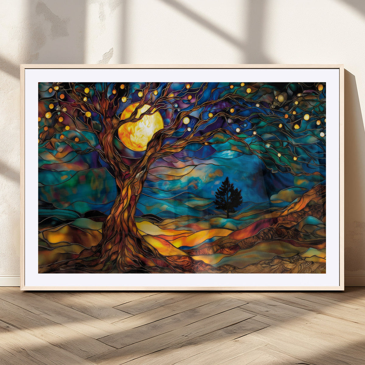 Tree of Life Wall Art - Yggdrasil Tree of Life Canvas Print