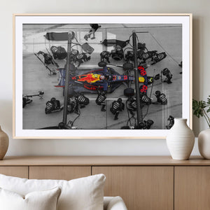 RedBull Formula 1 Canvas Wall Art Print