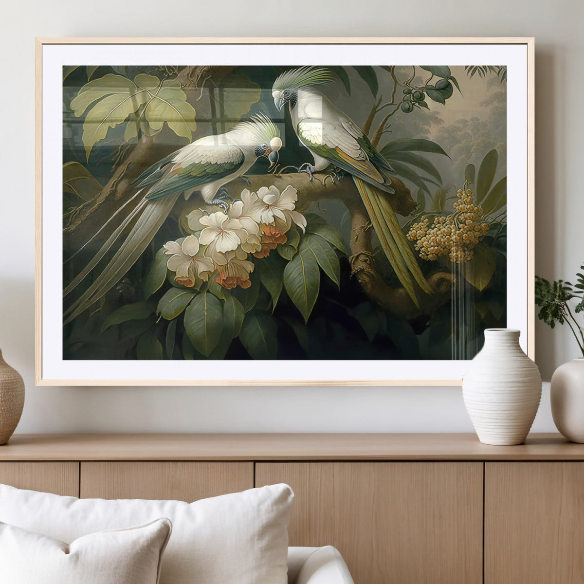 Tropical Paradise Print Wall Art Stunning Artwork of a