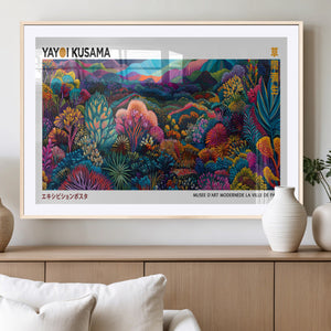 Framed Yayoi Kusama 1986 Wall Art Print – Japanese Wall Art