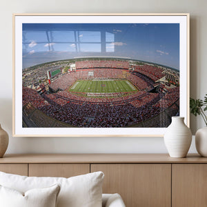 William Brice Stadium Wall Art Canvas Print – Stadium Crowd