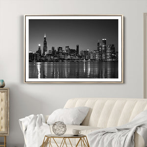 Chicago Wall Art Canvas Print