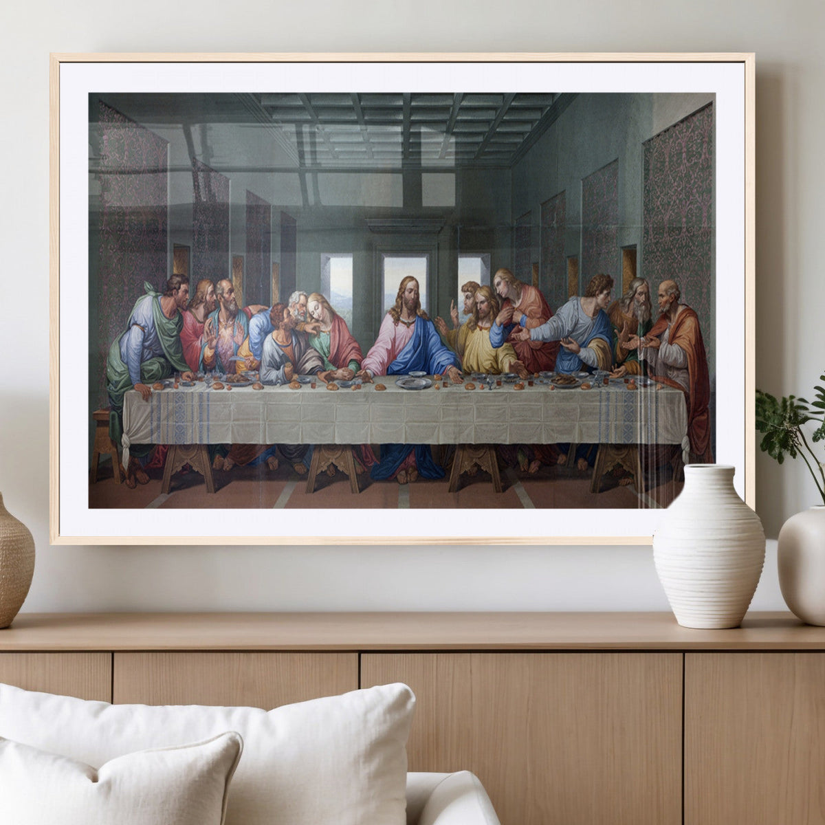 The Last Supper Multi Panel Canvas Wall Art