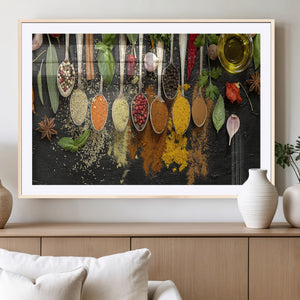 Spices Wall Art Canvas Print