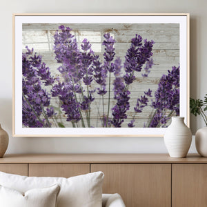 Lavender Herb Wall Art Canvas Print