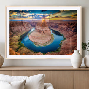 Sunset on the Horseshoe Bend Grand Canyon, Horseshoe Bend
