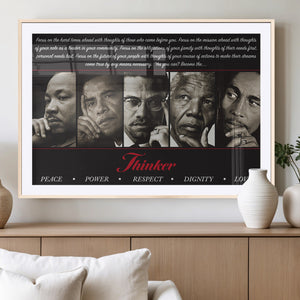 Thinkers of Wall Art Canvas Print - Inspirational Wall Art