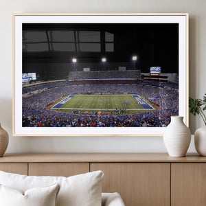 Buffalo Bills Wall Art - Buffalo Bills Stadium Canvas Print,
