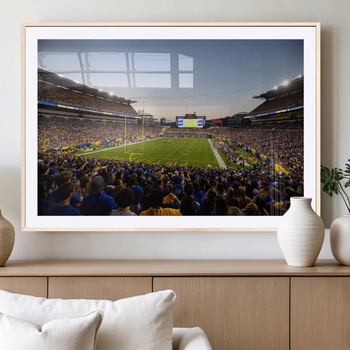 Pittsburgh Panthers Football Team Print - Pittsburgh