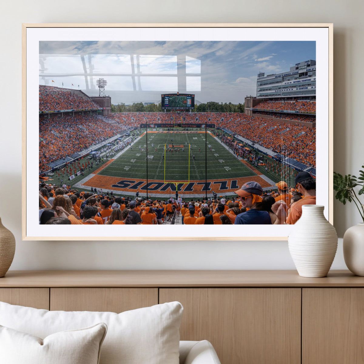 University of Illinois Fighting Illini Football Team Print