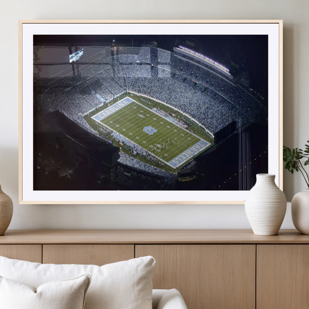University of North Carolina Tar Heels Football Team Print -