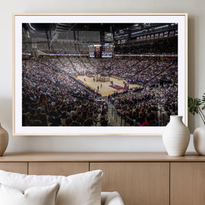 University of Nebraska Cornhuskers Basketball Team Print -