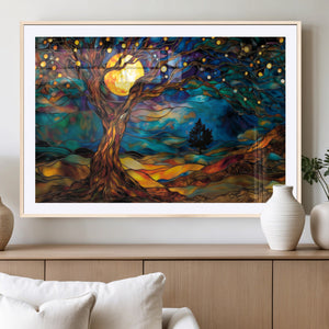 Tree of Life Wall Art - Yggdrasil Tree of Life Canvas Print