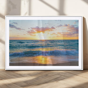 Coastal Wall Art - Vintage World Map Canvas Print with