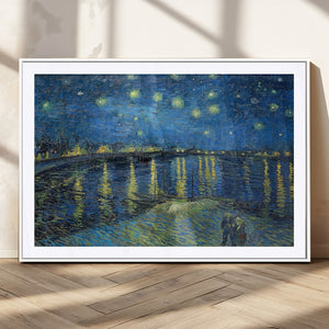 Vincent van Gogh Starry Night over the Rhone Abstract Wall