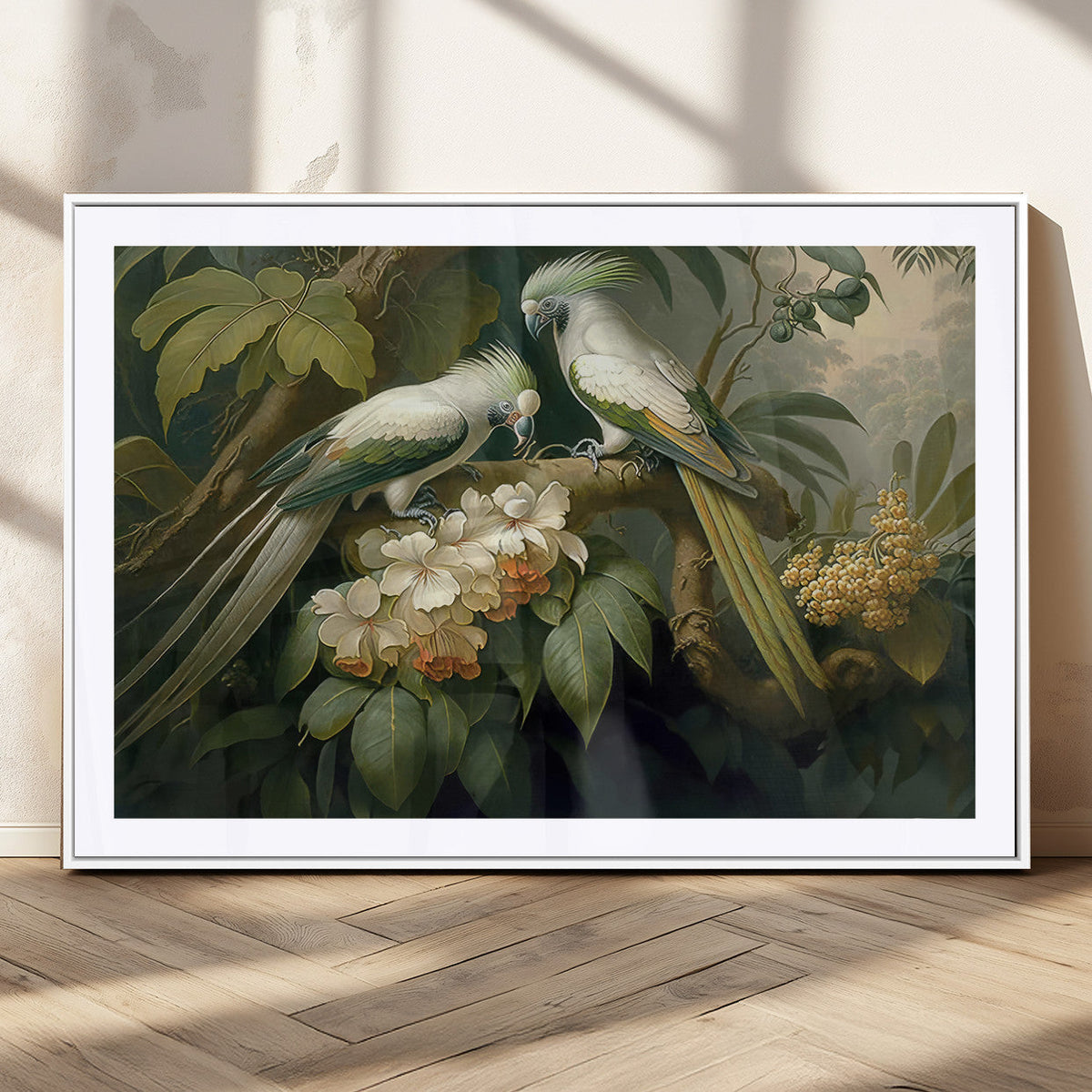 Tropical Paradise Print Wall Art Stunning Artwork of a